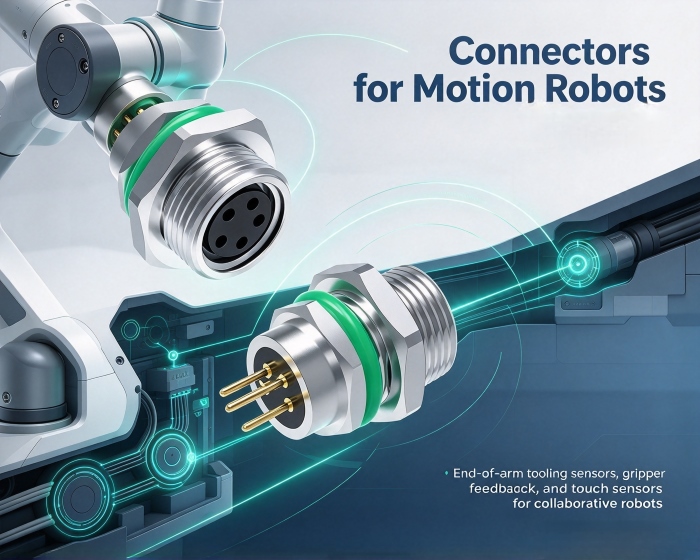 Comment sélectionner les connecteurs pour les robots de mouvement : 3 considérations essentielles